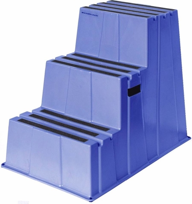 Polyethylene Heavy Duty Industrial Plastic Single Step Stool Safety Non Slip