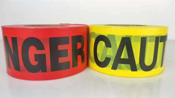 Custom Design High Abrasion Resistance Restriction Warning Tape