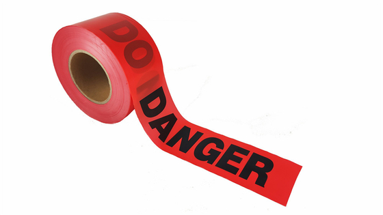 High Abrasion Resistance Segregation Caution Tape with High Tensile Strength and Waterproof