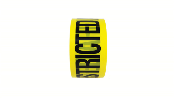 High Tensile Strength PVC Isolation Alert Tape for Safety and Security