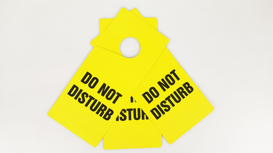 Custom Design Plastic Safety Tag Essential Equipment For Worker Protection