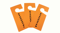 Industrial Plastic Safety Tag Custom Design for Safety Measures