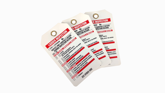 Practical And Reliable Plastic Safety Tag For Industrial Applications