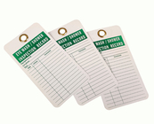 Long Lasting Durability Plastic Safety Tag With Customized Logo