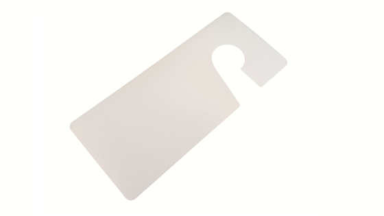 Rugged Plastic Safety Tag Identification Tag For Industrial