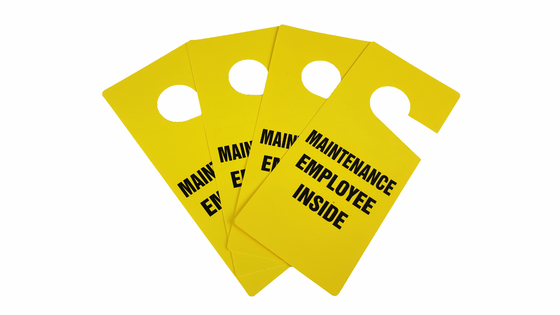 Custom Design Plastic Safety Tag Production for Safe and Durable Products