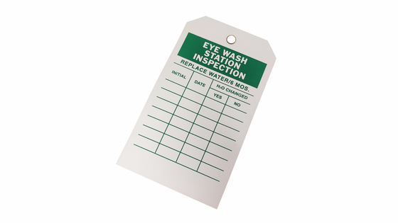 Custom Design Plastic Safety Tag Customized for Your Safety Requirements