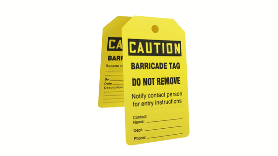 Plastic Safety Tag The Ultimate Solution for Long Lasting Safety Tag