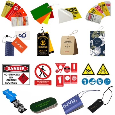 Customize  Laminating Waterproof Plastic Lockout Tagout Danger Tag