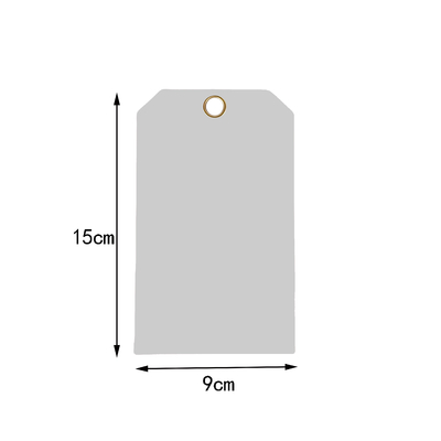 Customize Blank Color Hang Tags Waterproof Tags