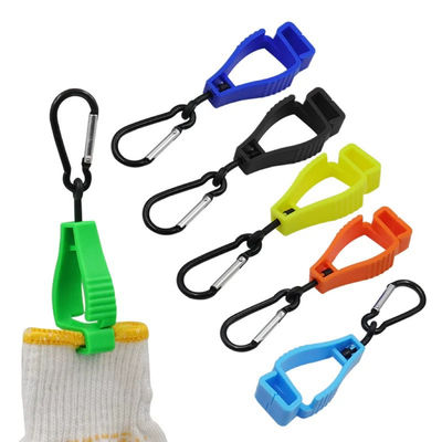Custom Printed Plastic Glove Clips Polyoxymethylene Safety Glove Clips