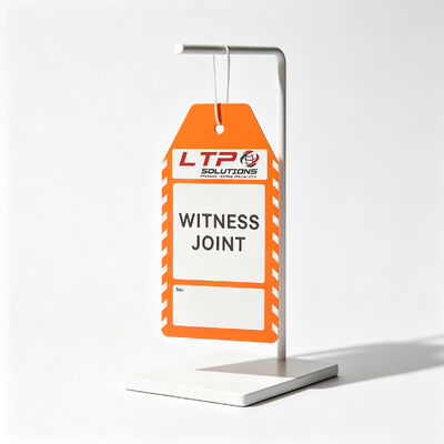 Customized Water-Proof PVC Safety Warning Tag with Tear Resistant Plastic Lockout Danger Sign