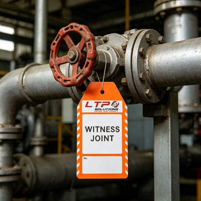 Customized Water-Proof PVC Safety Warning Tag with Tear Resistant Plastic Lockout Danger Sign