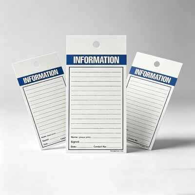 Wholesale Custom Waterproof Clothing Hang Tags Tear Resistant Garment Labels for Apparel Brand