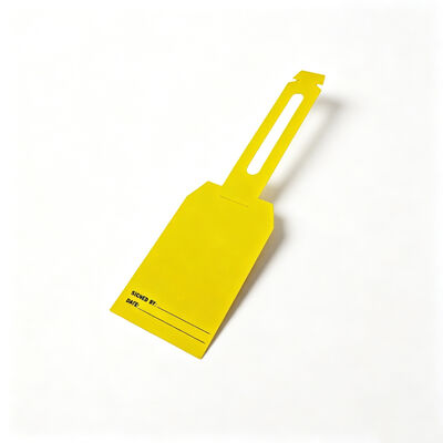 Custom Double Sided Full Color Printed Hang Tags with Personalized Logo and Tear Resistant Plastic Material