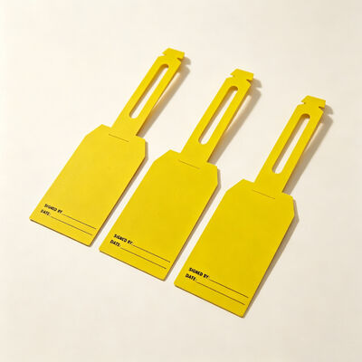 Custom Double Sided Full Color Printed Hang Tags with Personalized Logo and Tear Resistant Plastic Material