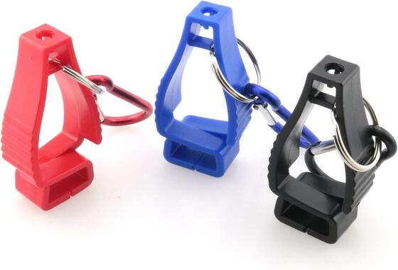 Custom Glove Clip Safety Holder with Carabiner for Work Contruction Outdoor