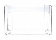 Clear Glove Dispenser Holder 15-15/16" Width PETG Material Acrylic Box Custom