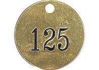 Numbered Tag Brass Interlocking Stencils Friendly Environment Material