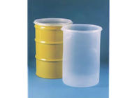 Transparent Straight Bottom Clear Drum Liners , Disposable Rigid Drum Liners