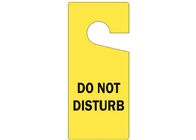 Hang Out Lockout Plastic Safety Tag Do Not Disturb Yellow Tag Accident Prevention