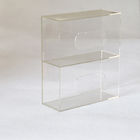 Wall Mount Dust Proof 2 Boxes Clear Acrylic Box Custom Face Mask Dispenser