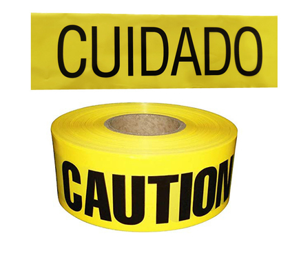 Barricade Caution Tape Safety Lockout Tags 1000 Ft x 3 Inch Wide Each