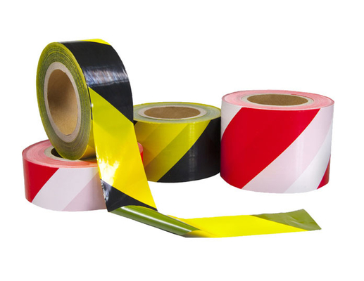 OEM 3 Inch X 1000 Feet PE Plastic Barrier Tape Warning Tape Customized Logo