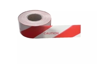 Caution PE Warning Tape Red White Road Blocking Barricade Plastic Barrier Tape