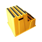 High Safety Two Step Step Ladder HDPE Plastic Easy To Move