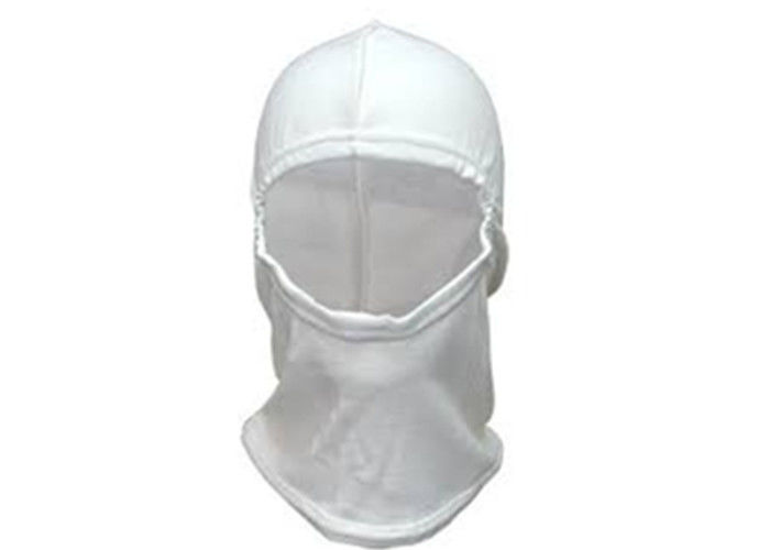 Cotton Stretch White Ski Balaclava , Disposable Snowboard Balaclava