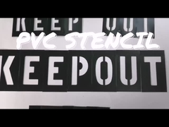 PVC stencil