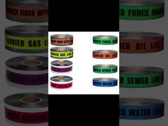 detectable underground warning tape