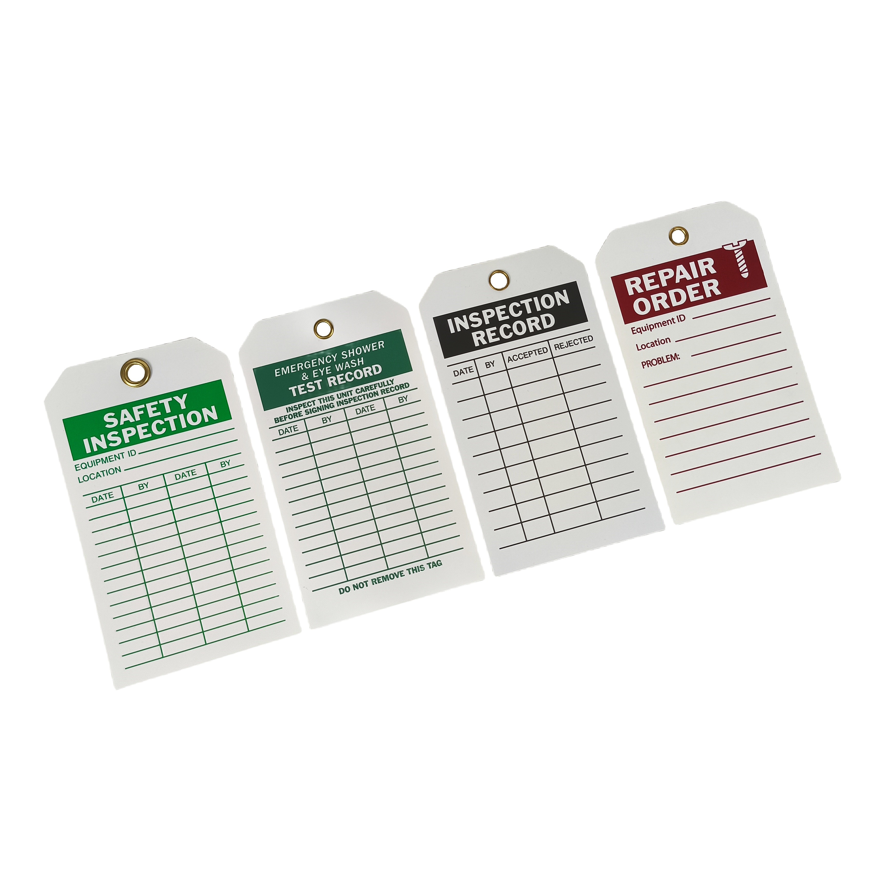 Prod Tags Customized PVC Vinyl Safety Tag Waterproof Tear Resistant UV Resistant ...