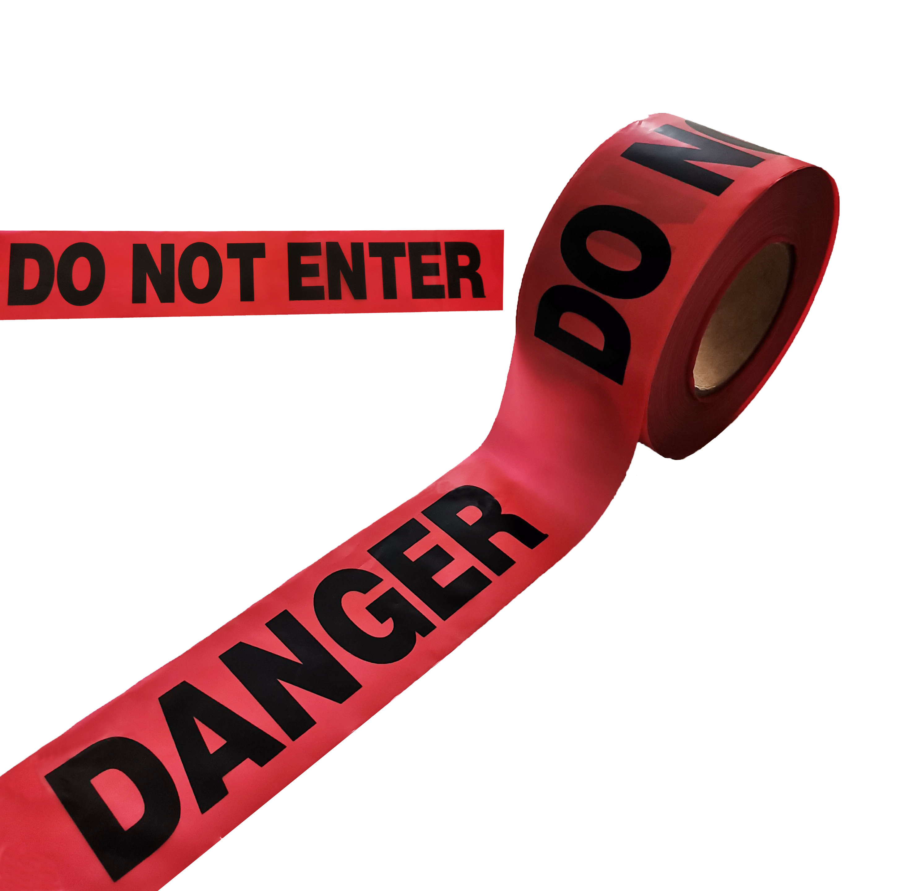 Red Danger Do Not Enter Tape,Quarantine Tape 3” x 1000’Safety Barrier