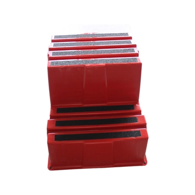 Plastic Polyethylene Safety Step Stool Heavy Duty Non Slip Single Step Stool