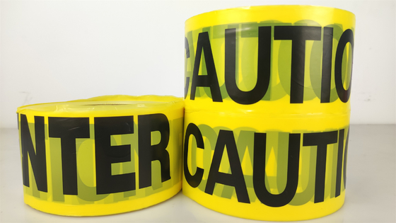 Custom Design High Abrasion Resistance Restriction Warning Tape