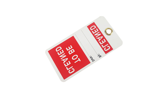 Custom Durable Risk Indicating Tag for Business Risk Management