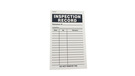 Industrial Plastic Safety Tag For Secure And Safe Identification