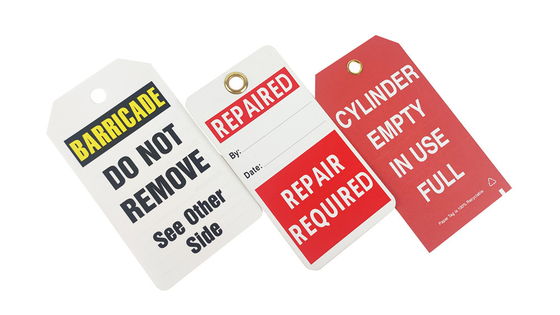 Custom Design Safety Tag for Accident Prevention and Risk Reduction