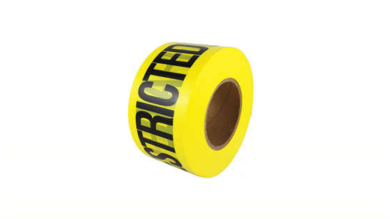 High Tensile Strength PVC Isolation Alert Tape for Safety and Security