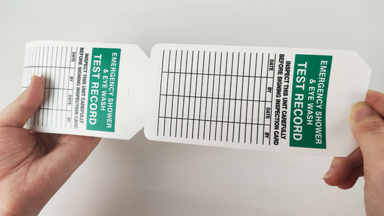Industrial Readable Pvc Plastic Safety Tag Custom Design for Optimal Safety