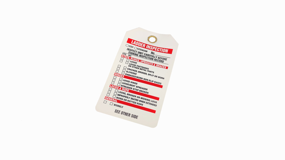 Practical And Reliable Plastic Safety Tag For Industrial Applications