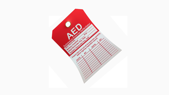 Long Lasting Durability Plastic Safety Tag Customized Design