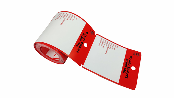 Plastic Safety Tag with Custom Logo Keep Your Products Safe and Branded Efficiently