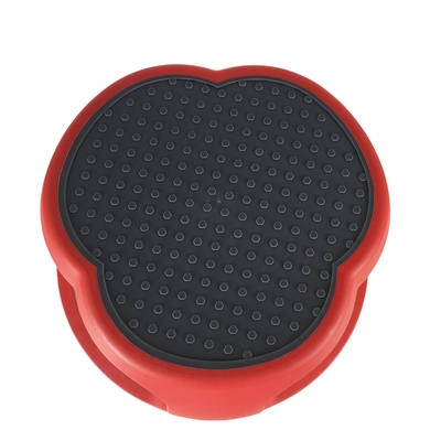 Foldable Plastic Step Stool 3 Steps 500 lbs Capacity 52.7x37.5x30.5cm