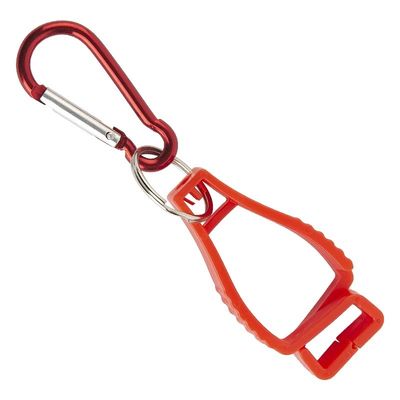 Safety Work Gloves Anti-lost Glove Grabber High Strength POM Plastic Fixing Buckle Glove Clip Holder With Dual Clips