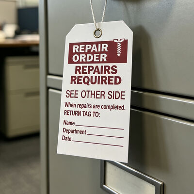 Waterproof Plastic Hang Tags with Writable Surface and Customizable Dimensions for Brand Labels