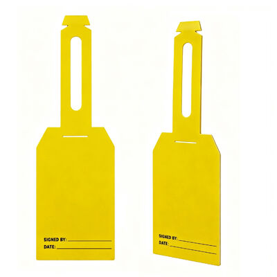 Custom Double Sided Full Color Printed Hang Tags with Personalized Logo and Tear Resistant Plastic Material