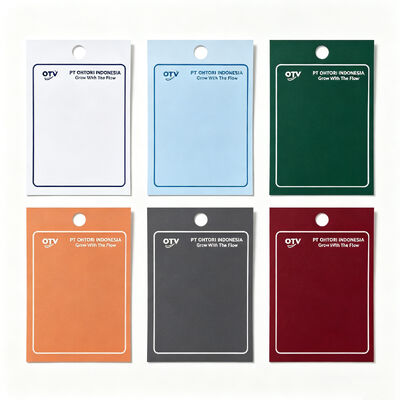 Custom Synthetic Paper Hang Tags for Clothing Bedding Set, Gold Embossed Biodegradable Printed Swing Tag